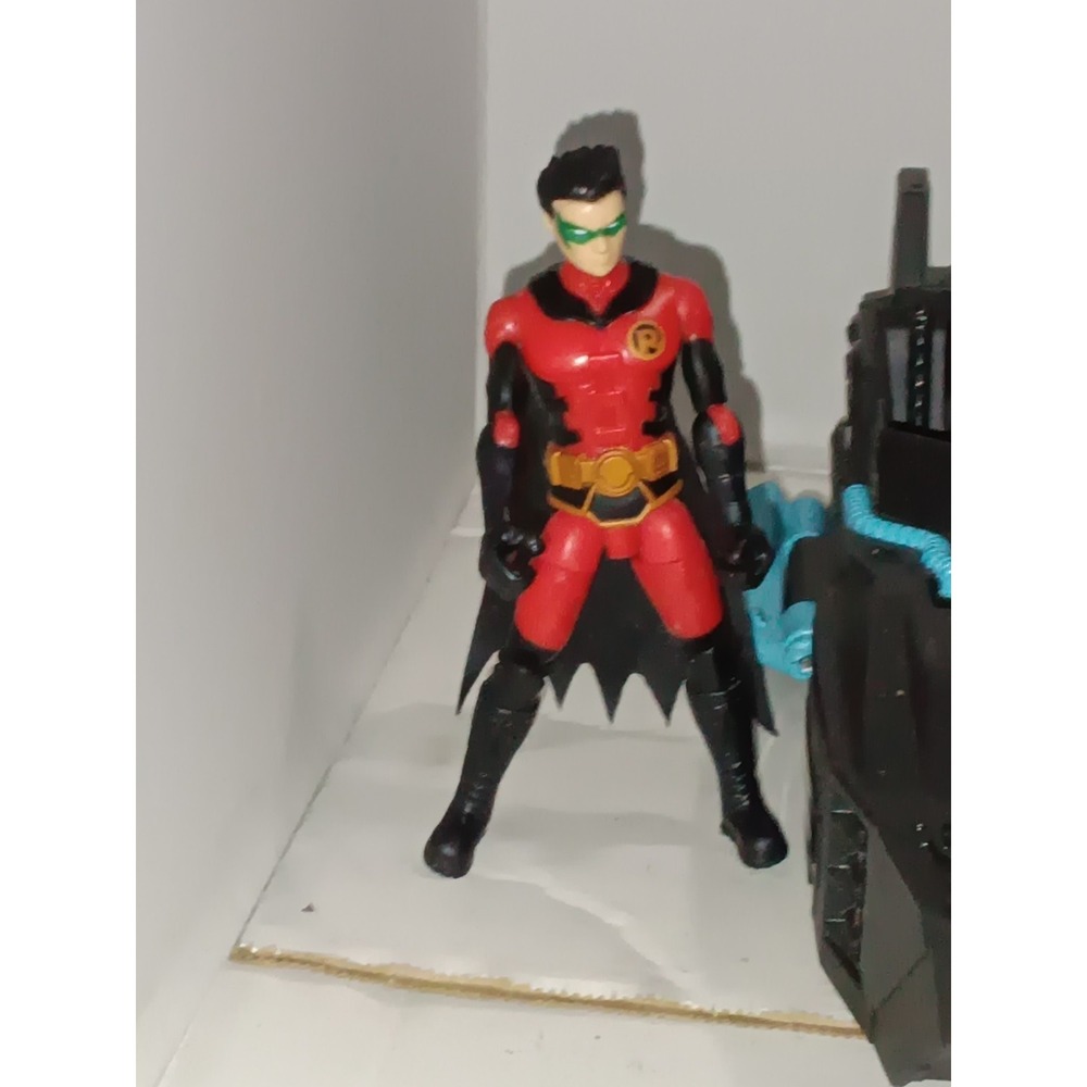 DC Batman THE JOKER  And Robin And Vehicles Master 3.75" Inch Warner Bros - Picture 3 of 8
